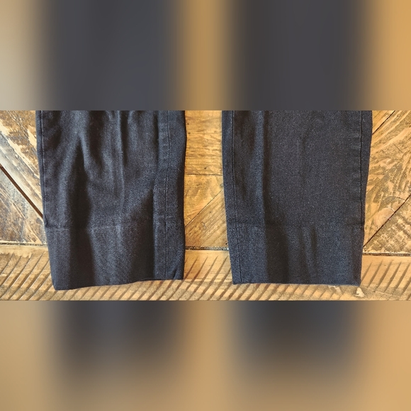 Banana Republic Sloan Crop Curvy Pants Black Size 2 Curvy - Picture 3 of 9